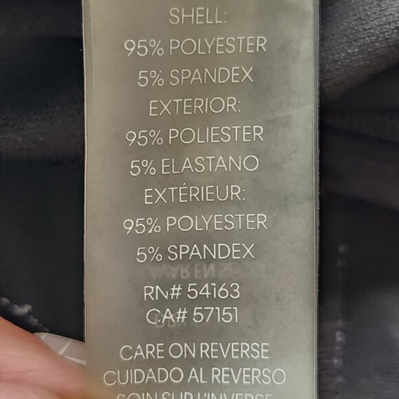 Calvin Klein Black & White Gingham Checkered Sleeveless Jumpsuit Fall Work - Picture 11 of 14